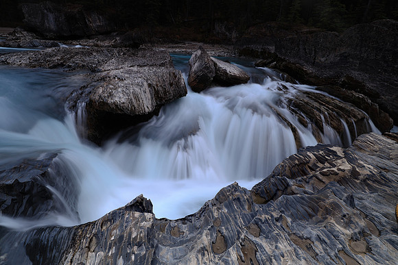 Water fall at Natural Bridge