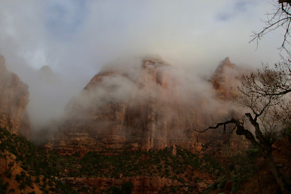 Clouds in Zion NP