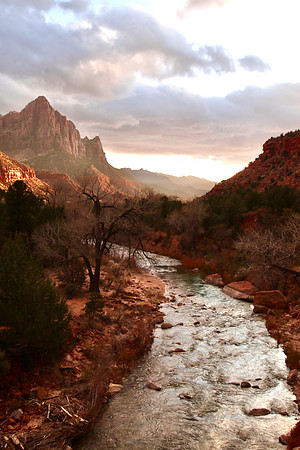 Virgin River Sunset