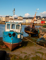 Abandoned boats in Galway
