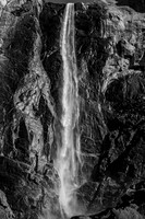 Black and White - Bridal Veil Falls